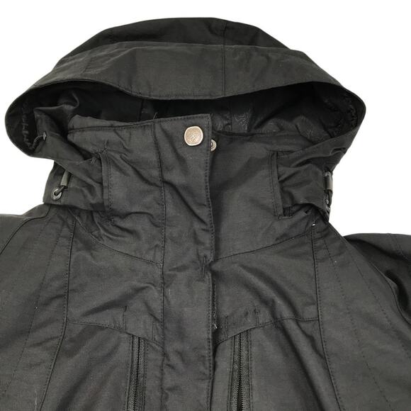 COLUMBIA Last Tracks Insulated Hooded Jacket Women S Black Omni-Heat Outdoor - Picture 7 of 16